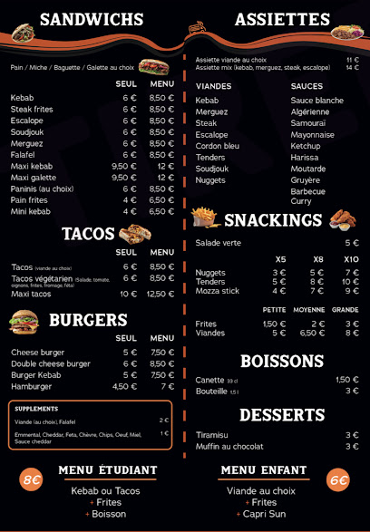 Chez Fat Kebab Food Truck Kebab à Privas