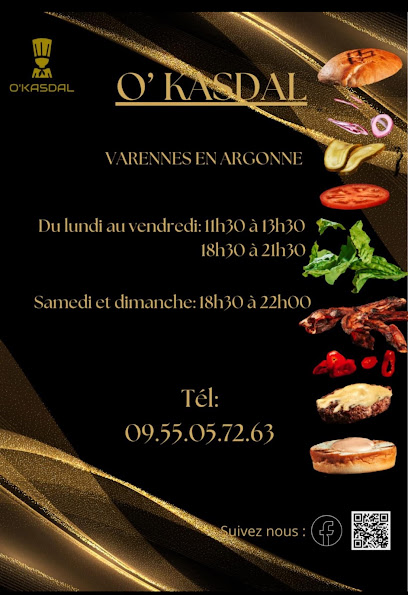 O'kasdal Varennes En Argonne Kebab à Varennes-en-Argonne