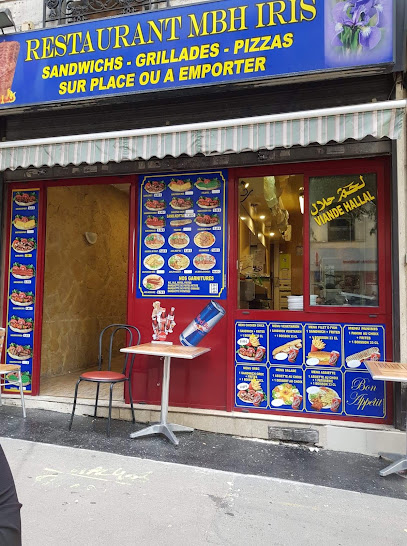 Kebab Mbh Iris, Kebab à Paris 09